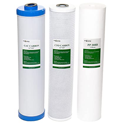 Whole House Big Blue Replacement Filter - 3 Pack, 4.5" x 20"